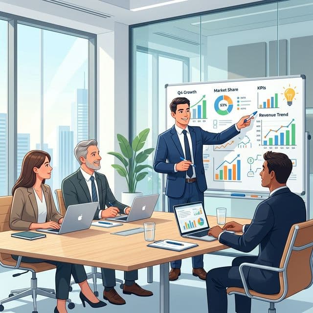 Corporate Training Illustration
